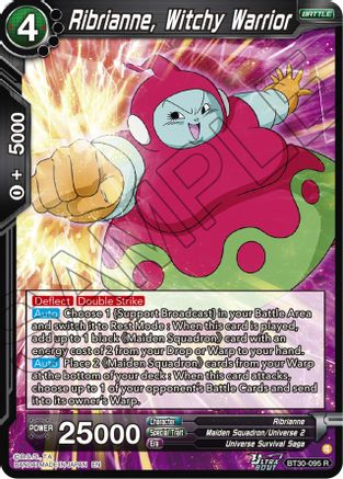 Ribrianne, Witchy Warrior (BT30-095) - Three Glorious Fighters Foil