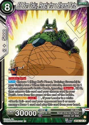 SS Son Goku, Ready for a shared Fate (BT30-121) - Three Glorious Fighters