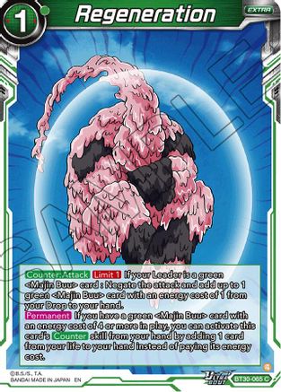 Regeneration (BT30-065) - Three Glorious Fighters Foil