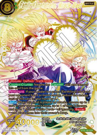 Family Kamehameha, Miracle Blast (GDR) (BT30-150) - Three Glorious Fighters Foil
