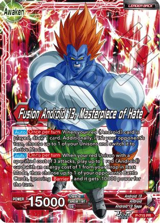 Android 13 // Fusion Android 13, Masterpiece of Hate (P-715) - Promotion Cards Foil