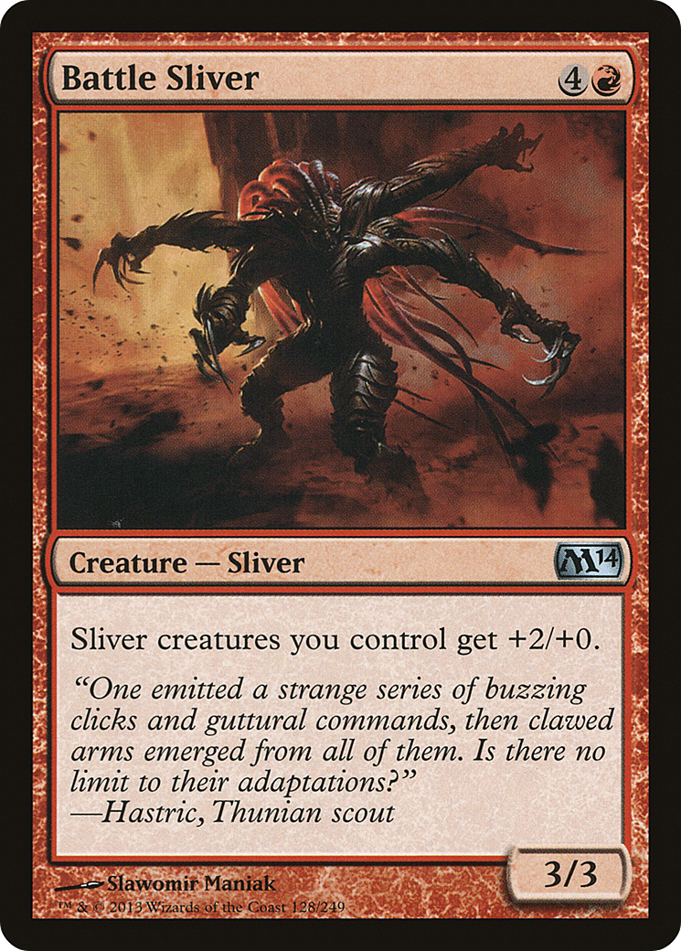 Battle Sliver (M14-128) - Magic 2014