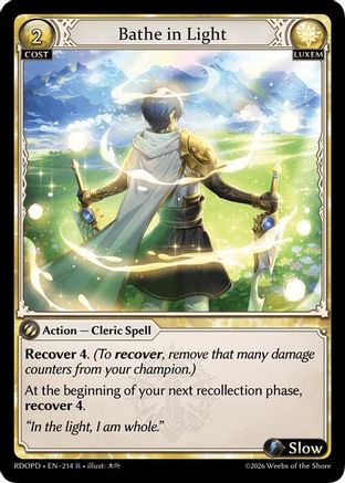Bathe in Light (214) - Radiant Origins Pantheon