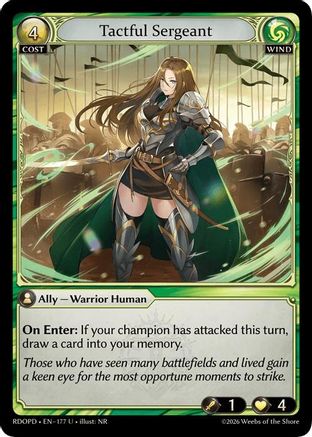 Tactful Sergeant (177) - Radiant Origins Pantheon