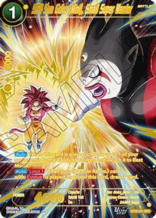 SS4 Son Goku (Mini), Small Super Warrior (SPR) (BT30-071) - Three Glorious Fighters Foil
