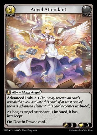 Angel Attendant (043) - Radiant Origins Foil