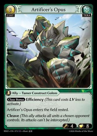 Artificer's Opus (373) - Radiant Origins