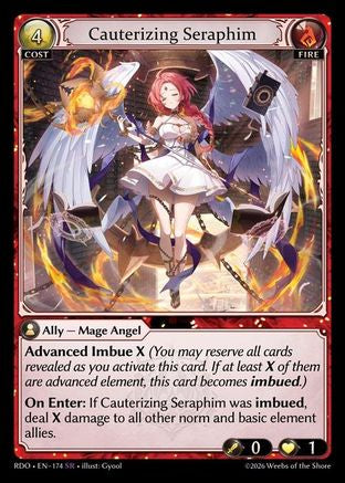 Cauterizing Seraphim (174) - Radiant Origins Foil