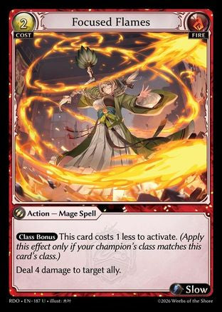 Focused Flames (187) - Radiant Origins