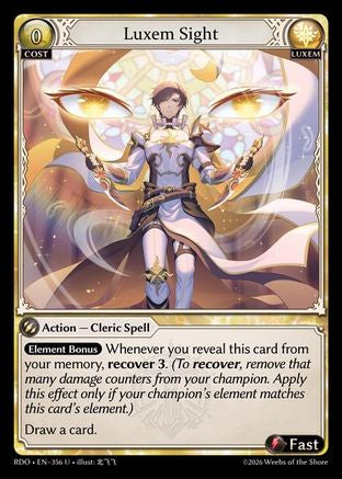 Luxem Sight (356) - Radiant Origins