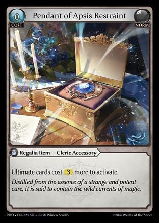 Pendant of Apsis Restraint (025) - Radiant Origins