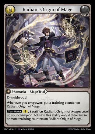 Radiant Origin of Mage (121) - Radiant Origins
