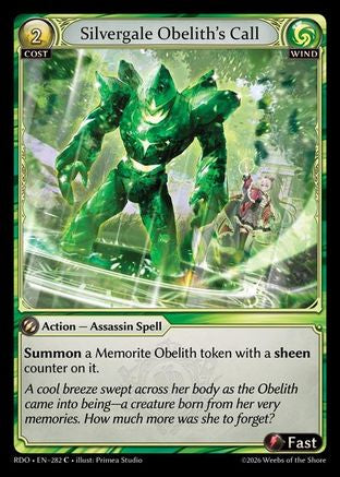 Silvergale Obelith's Call (282) - Radiant Origins