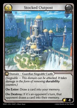 Stocked Outpost (154) - Radiant Origins Foil