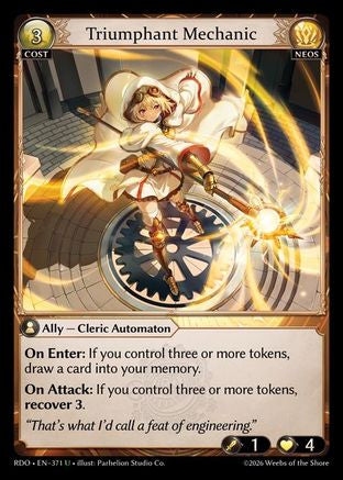 Triumphant Mechanic (371) - Radiant Origins Foil