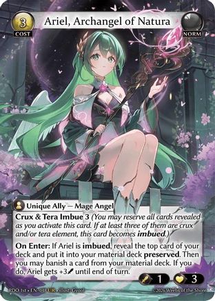 Ariel, Archangel of Natura (48) - Radiant Origins Foil