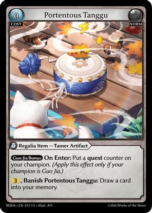 Portentous Tanggu (013) - Radiant Origins Foil