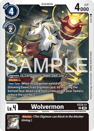 Wolvermon (ST23-11) - Starter Deck 23: Beatbreak