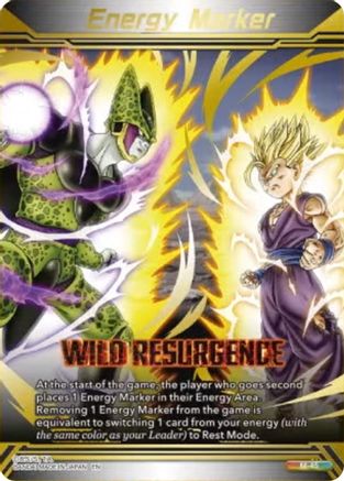 Energy Marker - Wild Resurgence (M-45) (Gold-Stamped) (M-45) - Three Glorious Fighters Foil