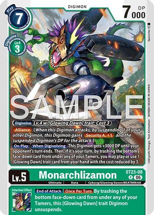 Monarchlizamon (ST23-08) - Starter Deck 23: Beatbreak Foil
