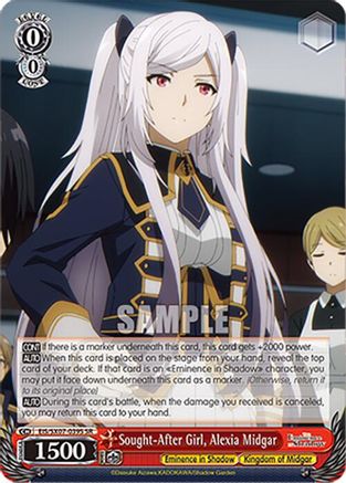 Sought-After Girl, Alexia Midgar (SR) (EIS/SX07-039S) - The Eminence in Shadow