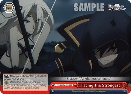 Facing the Strongest (RRR) (EIS/SX07-057R) - The Eminence in Shadow