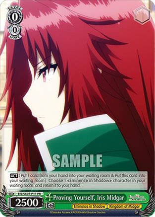 Proving Yourself, Iris Midgar (PR) (EIS/SX07-P11) - The Eminence in Shadow