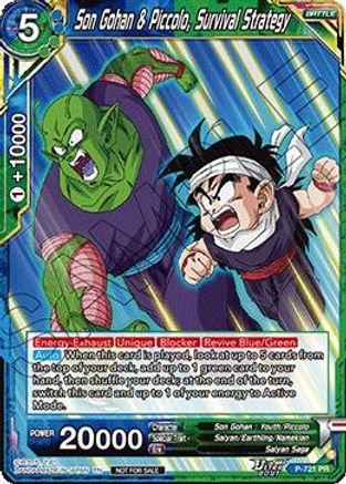 Son Gohan & Piccolo, Survival Strategy (Deluxe Pack 2026 Vol.1) (P-721) - Tournament Promotion Cards