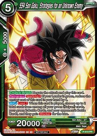 SS4 Son Goku, Strategies for an Unknown Enemy (Deluxe Pack 2026 Vol.1) (P-619) - Tournament Promotion Cards