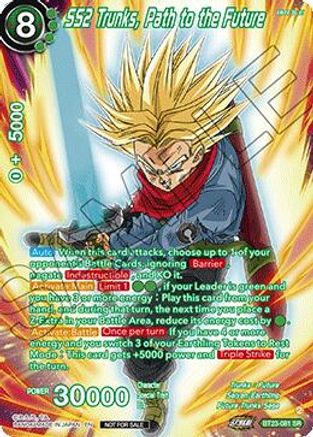 SS2 Trunks, Path to the Future (Premium Alt-Art Set 2026 Vol.1) (BT23-081) - Tournament Promotion Cards Foil