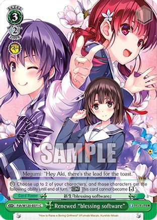 Renewed "blessing software" (Fsh/W120-E071 C) - Fujimi Fantasia Bunko Vol.2