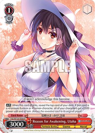 Reason for Awakening, Utaha (Fsh/W120-E084 R) - Fujimi Fantasia Bunko Vol.2