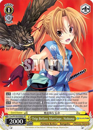 Trip Before Marriage, Nobuna (SR) (Foy/W120-E008S SR) - Fujimi Fantasia Bunko Vol.2