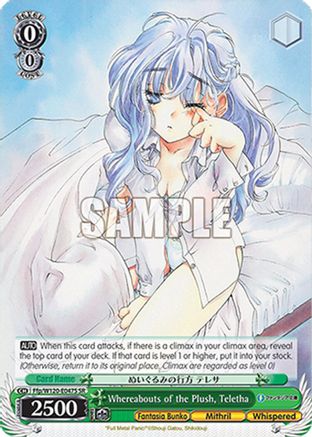 Whereabouts of the Plush, Teletha (SR) (Ffp/W120-E047S SR) - Fujimi Fantasia Bunko Vol.2