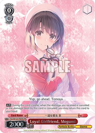 Loyal Girlfriend, Megumi (PR) (Fsh/W120-PE09EX PR) - Fujimi Fantasia Bunko Vol.2