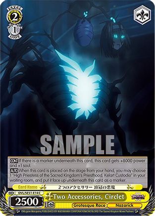 Two Accessories, Circlet (OVL/SE51-E14 C) - Nazarick: Tomb of the Undead Vol.3 Extra Booster