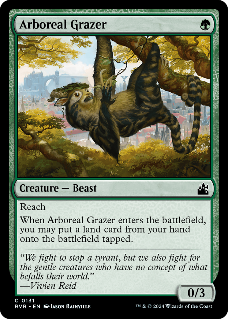Arboreal Grazer (RVR-131) - Ravnica Remastered