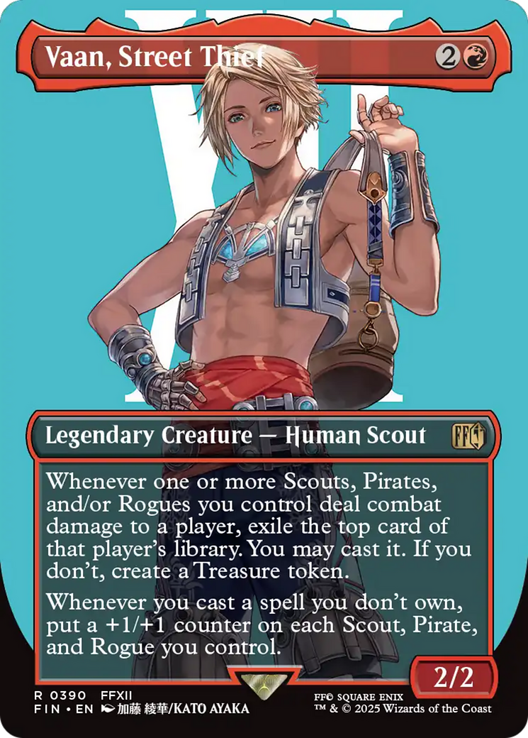 Vaan, Street Thief (FIN-390) - FINAL FANTASY (Borderless)
