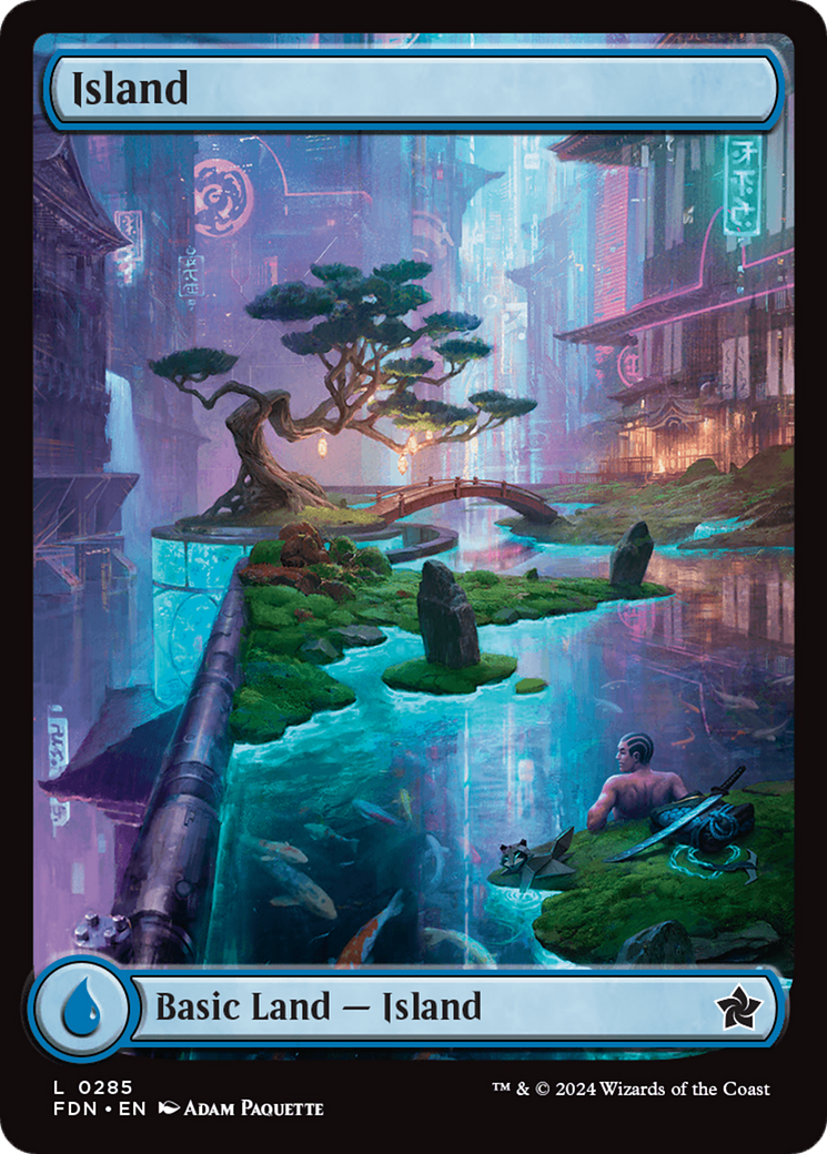 Island (FDN-285) - Foundations Foil