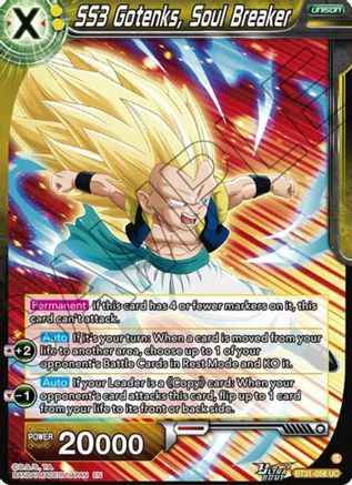 SS3 Gotenks, Soul Breaker (BT31-058) - Impact Beyond Dimensions Foil