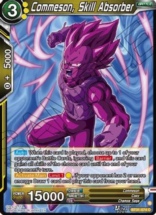 Commeson, Skill Absorber (BT31-074) - Impact Beyond Dimensions