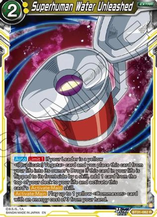 Superhuman Water Unleashed (BT31-082) - Impact Beyond Dimensions Foil