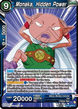 Monaka, Hidden Power (BT31-034) - Impact Beyond Dimensions