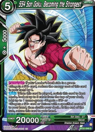 SS4 Son Goku, Becoming the Strongest (BT31-046) - Impact Beyond Dimensions