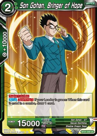 Son Gohan, Bringer of Hope (BT31-048) - Impact Beyond Dimensions Foil