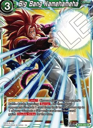 Big Bang Kamehameha (BT31-054) - Impact Beyond Dimensions Foil