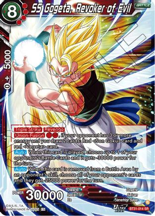 SS Gogeta, Revoker of Evil (BT31-014) - Impact Beyond Dimensions Foil