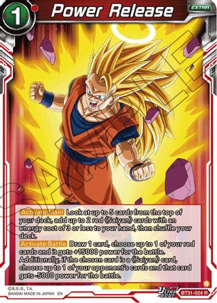 Power Release (BT31-024) - Impact Beyond Dimensions Foil