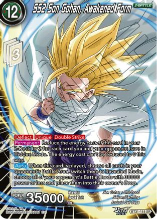 SS2 Son Gohan, Awakened Form (BT31-118) - Impact Beyond Dimensions Foil