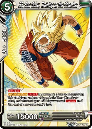 SS Son Goku, Training in the Chamber (BT31-120) - Impact Beyond Dimensions
